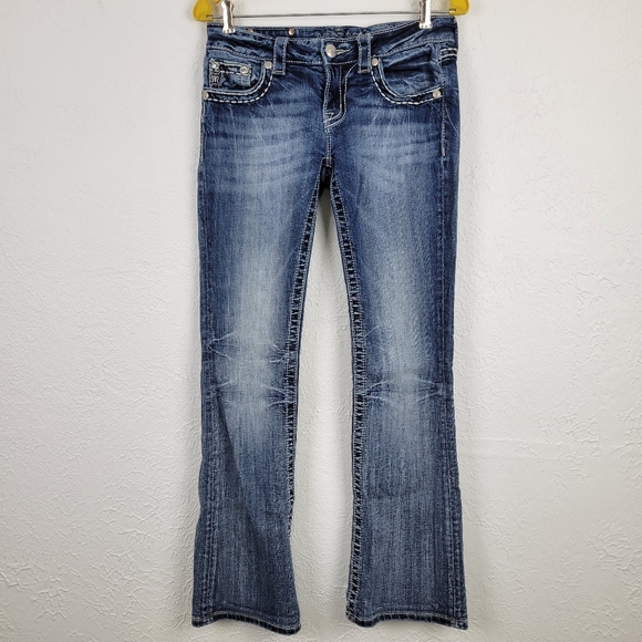 Miss Me Boot Cut Jeans ~Style JD1094B - Picture 1 of 11